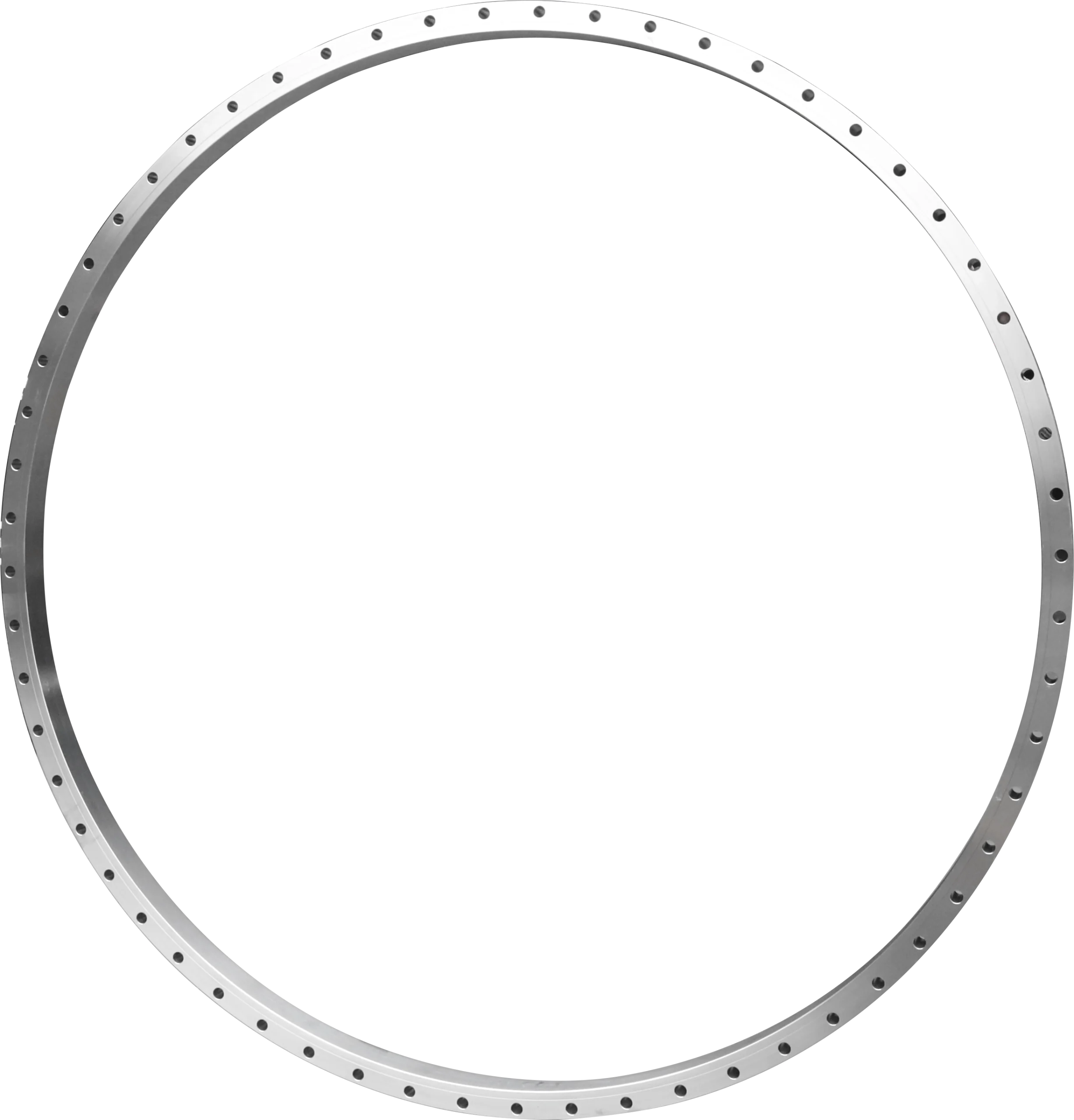 Large diameter pressure vessel flange