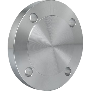 Steel pipe blank flange