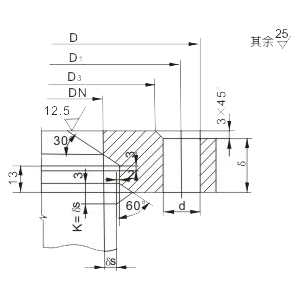 A-type socket-weld flange